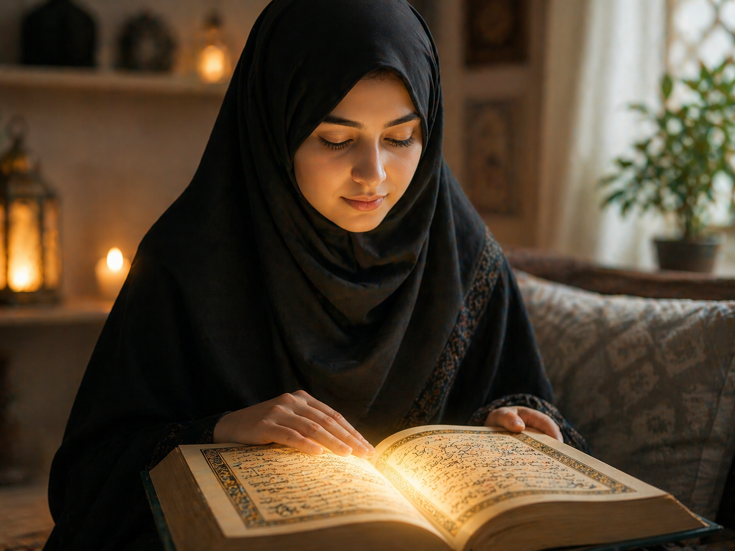 Peaceful memorization environment